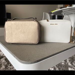 Jet set crossbody gold bronze bag NWOT